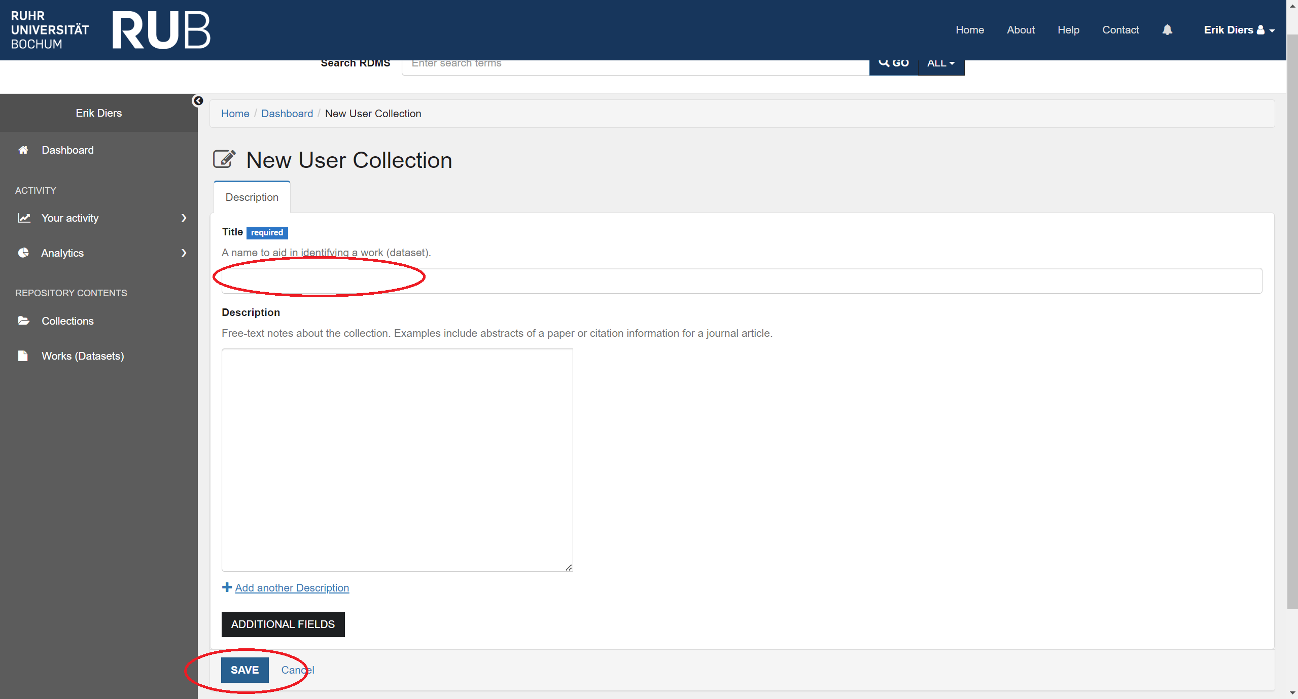Describe your new collection