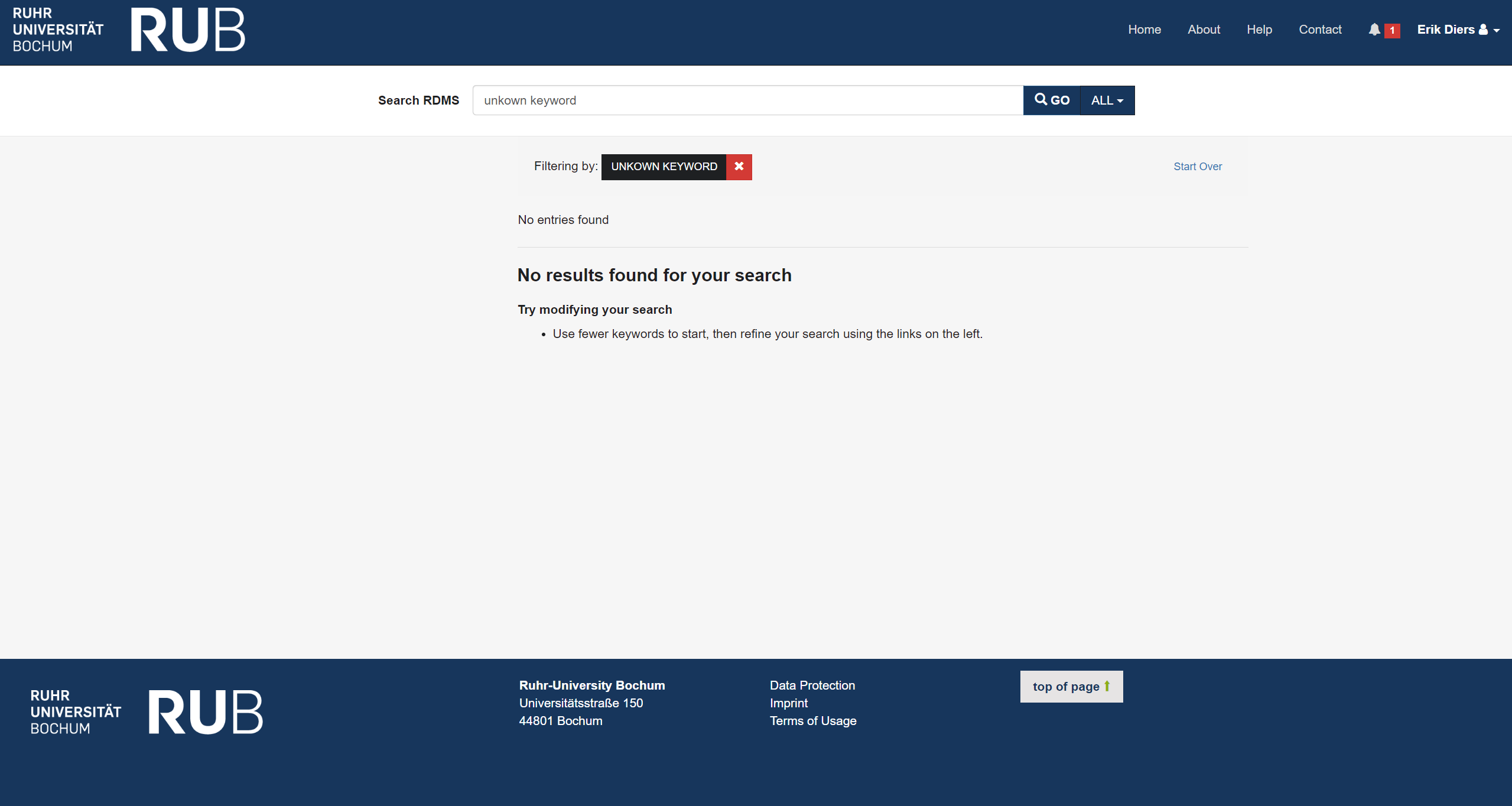 No content found matching your search